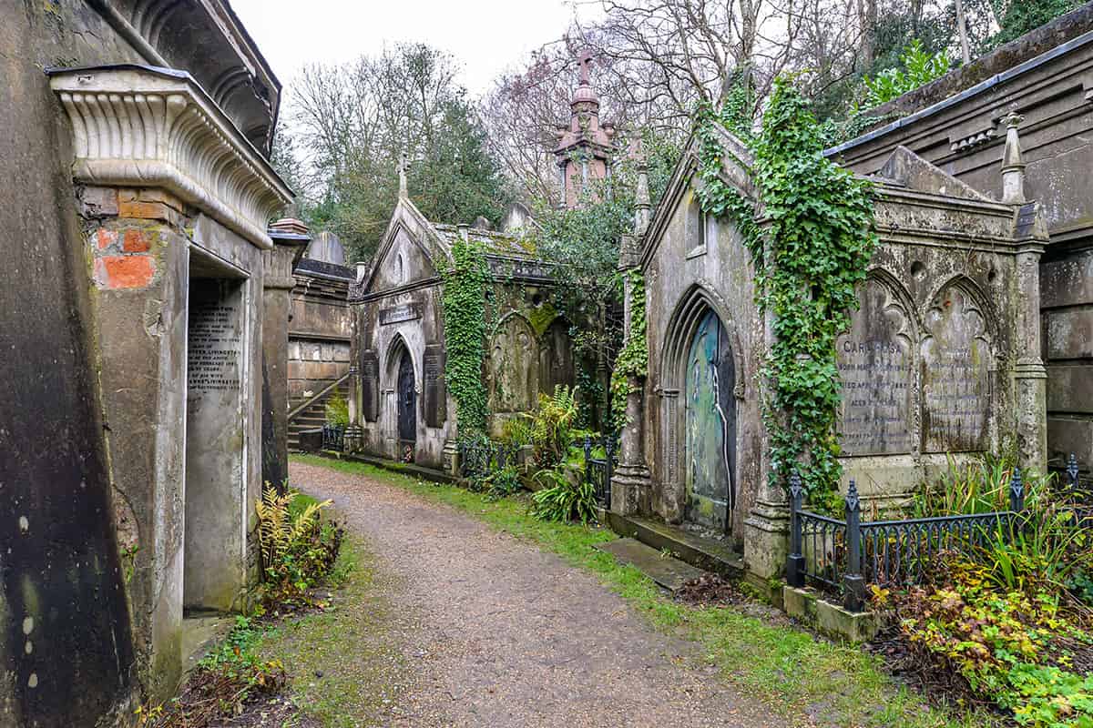 Onoranze Funebri Favero, cimiteri spaventosi - Highgate Cemetery West, London